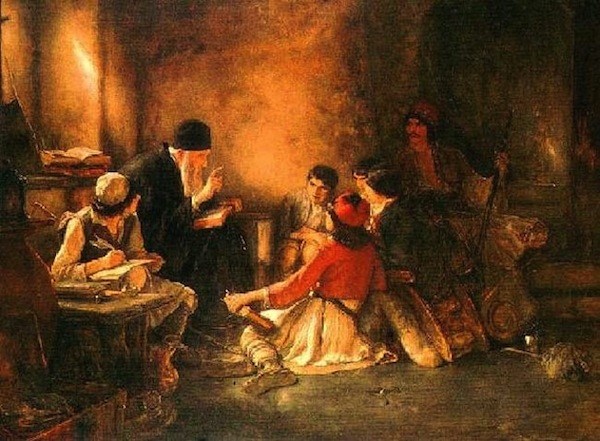 Στην περίοδο της οθωμανικής κατοχής λειτουργούσαν επίσημα ελληνικά σχολεία ιδρυθέντα από την ιδιωτική πρωτοβουλία Ελλήνων και την Εκκλησία και η παροχή παιδείας με κύριο σκοπό να ετοιμαστούν στελέχη για τις ανάγκες της.